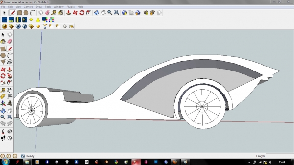 Creation of car of the future: Step 2